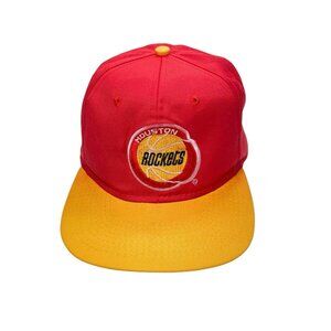 Vintage Houston Rockets NBA Hat Cap Basketball Hat Snapback Adult